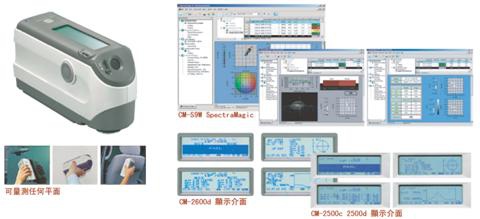 CM2600d分光色差計